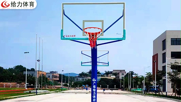 广东独柱篮球架价格